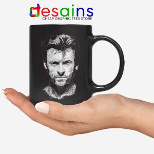 X Men Wolverine Art Black Mug Hugh Jackman Film