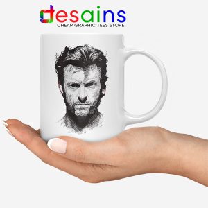 X Men Wolverine Art Mug Hugh Jackman Film