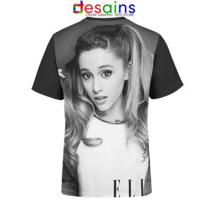 Ariana Grande Elle Cover Back Unisex AOP Tshirt Celebrity