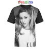 Ariana Grande Elle Cover Unisex AOP Tshirt Celebrity