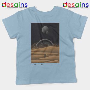 Arrakis Dune Desert Art Light Blue Kids Tee Planet Deserts