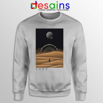 Arrakis Dune Desert Art Sport Grey Sweatshirt Planet Deserts