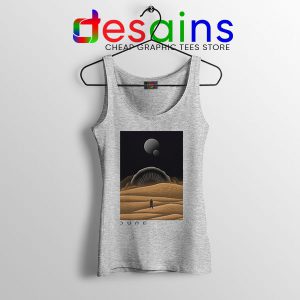 Arrakis Dune Desert Art Sport Grey Tank Top Planet Deserts