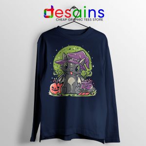 Best Night Fury Halloween Navy Long Sleeve Tee Toothless