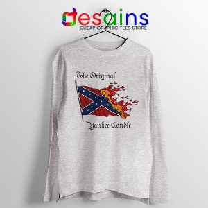 Best Original Yankee Candle Flag Sport Grey Long Sleeve Tee American