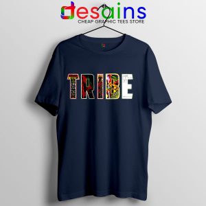 Best Tribe Called Quest Merch Navy T Shirt Hip Hop