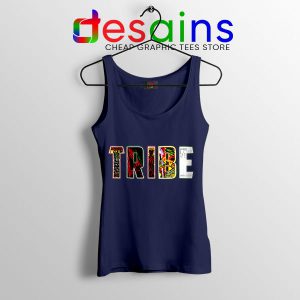 Best Tribe Called Quest Merch Navy Tank Top Hip Hop