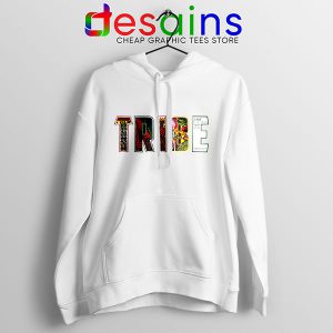 Best Tribe Called Quest Merch White Hoodie Hip Hop