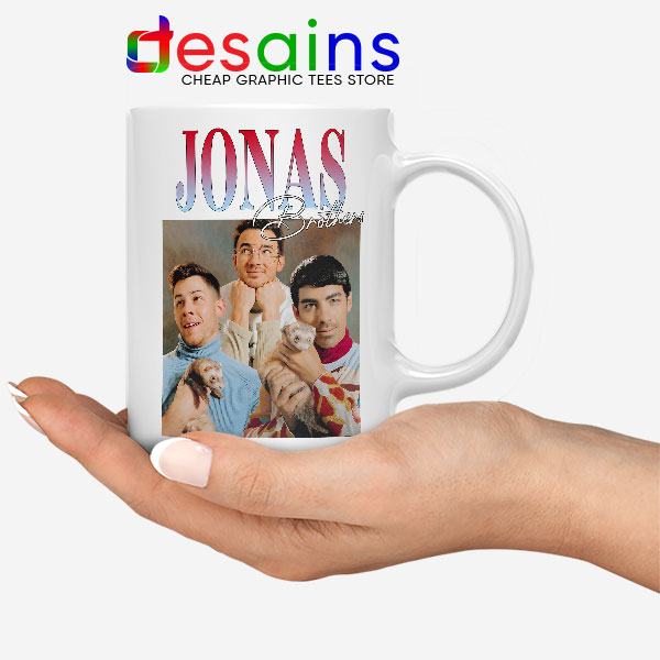 Buy Jonas Brothers Merch Retro Mug Jobros