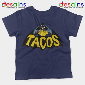 Buy Tacos Taco Bell Batman Navy Kids Tee DC Comics
