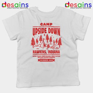 Camp Upside Down Hawkins Kids Tee Stranger Things