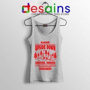 Camp Upside Down Hawkins Tank Top Stranger Things