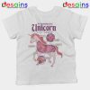 Cute Unicorn Anatomy Kids Tee Funny Pony