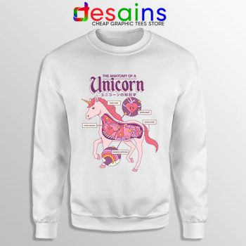 Cute Unicorn Anatomy Sweatshirt