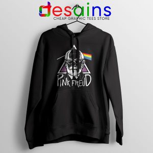 Dark Side of Your Mom Art Hoodie Pink Freud Band