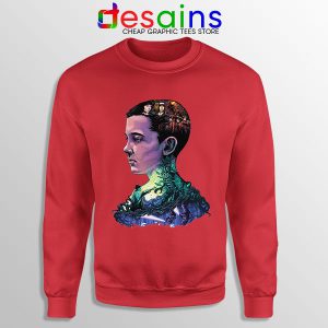 Eleven Demogorgon Monster Red Sweatshirt Stranger Things 4