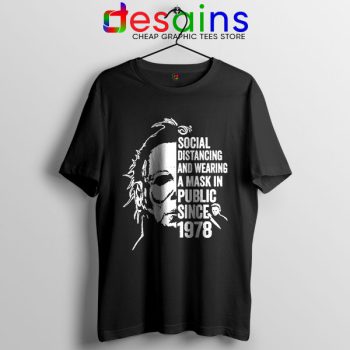 Funny Michael Myers Covid Tshirt Real Face