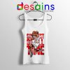 GOAT Michael Jordan Fire Red Tank Top Retro NBA