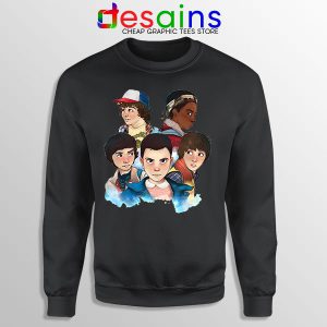 Gank Stranger Things Season 4 Black Sweatshirt Netflix