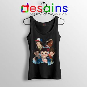 Gank Stranger Things Season 4 Black Tank Top Netflix