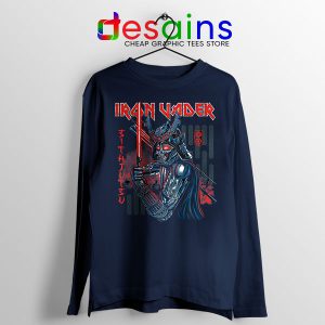 Iron Vader Maiden Navy Long Sleeve Tee Star Wars