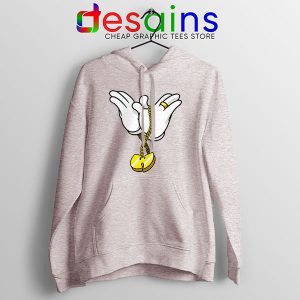 Mickey Gloves Wu Tang Chain Sport Grey Hoodie