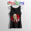 Money Heist The Masks Black Tank Top Funny KFC Logo