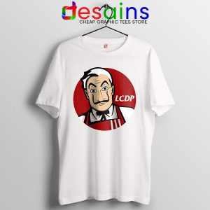 Money Heist The Masks Tshirt Funny KFC Logo