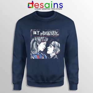 My Captain American Romance Navy Sweatshirt Marvel