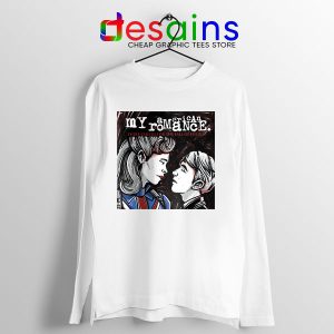 My Captain American Romance White Long Sleeve Tee Marvel