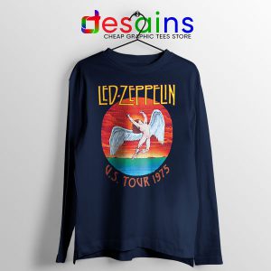 North American Tour 1975 Long Sleeve Tee Led Zeppelin
