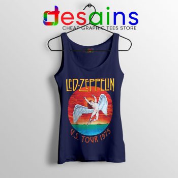 North American Tour 1975 Tank Top Led Zeppelin Merch