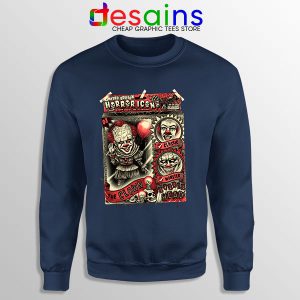 Pennywise The Clown Bobblehead Navy Sweatshirt IT Movie