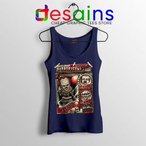 Pennywise The Clown Bobblehead Navy Tank Top IT Movie