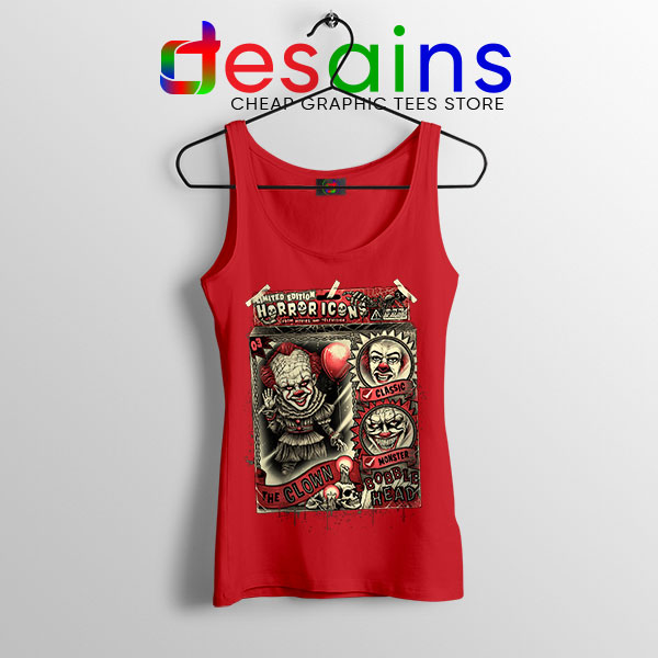 Pennywise The Clown Bobblehead Red Tank Top IT Movie