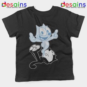 RIP the Cat Felix Funny Black Kids Tee Cartoon Characters