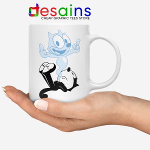 RIP the Cat Felix Funny Mug Cartoon Characters