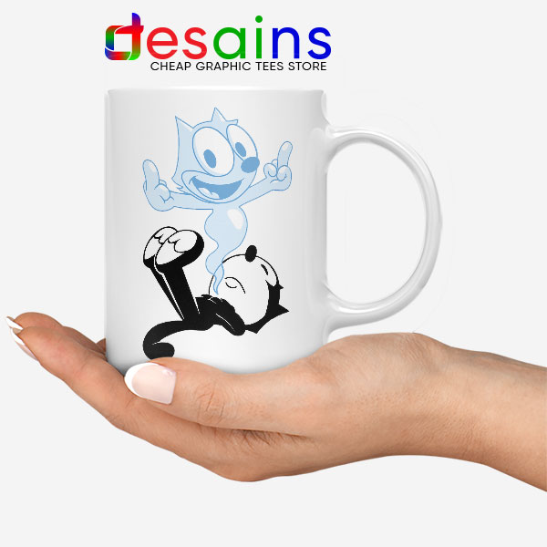 RIP the Cat Felix Funny Mug Cartoon Characters