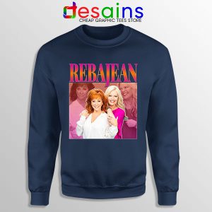 Reba McEntire Vintage Navy Sweatshirt RebaJean 90s