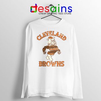 Retro Symbol Cleveland Browns Long Sleeve Tee NFL