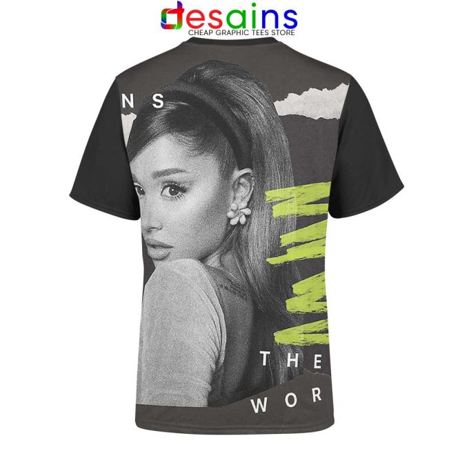 Rule the World Ariana Back Unisex AOP Tshirt Song