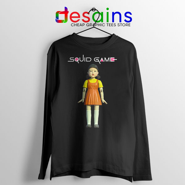 Squid Game Doll Mascot Tshirt Netflix Merch - Desains.com