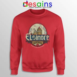 Strange Brew Elsinore Beer Red Sweatshirt 1983 Canadian