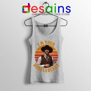 Vintage Your Huckleberry Sport Grey Tank Top Tombstone