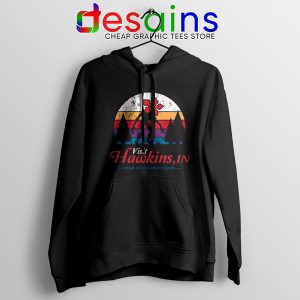 Visit Hawkins Stranger Things Hoodie The Upside Down