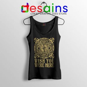 Wish You Were Here Art Tank Top Pink Floyd Band