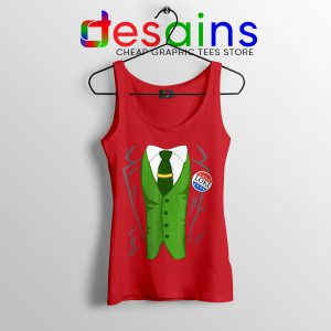 Best Loki President Suit Red Tank Top God of Mischief