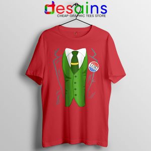 Best Loki President Suit Red Tshirt God of Mischief