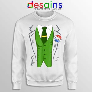 Best Loki President Suit White Sweatshirt God of Mischief