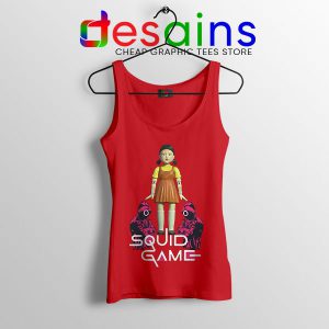 Best Squid Game Design Red Tank Top Netflix Series